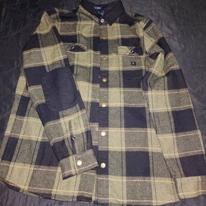 Roark Revival Used Mens Shirt Nordsman Long Sleeve Flannel Large Size